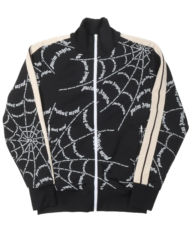 Spider Web Track Jacket Knit Jacket Woven Jacket Fleece Jacket