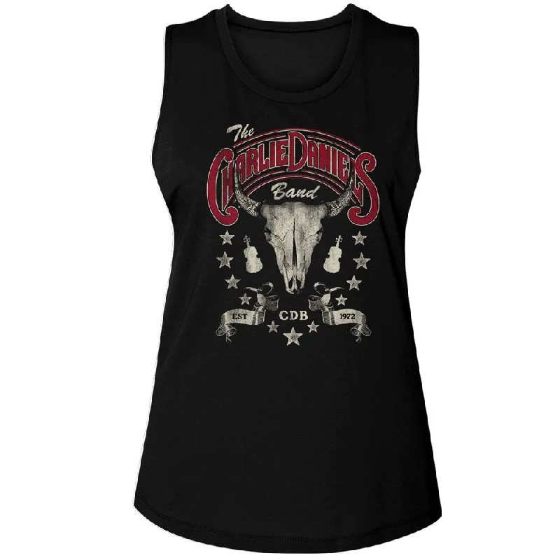 CHARLIE DANIELS BAND Tank Top, Est 1972 strappy tank top