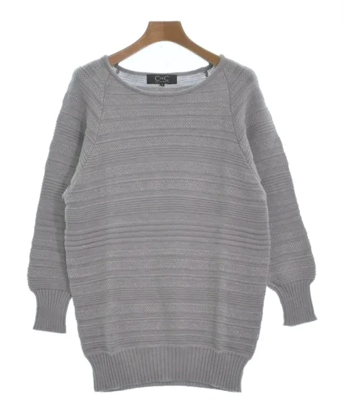 COUP DE CHANCE Sweaters Plaid Sweater Polka Dot Checkered