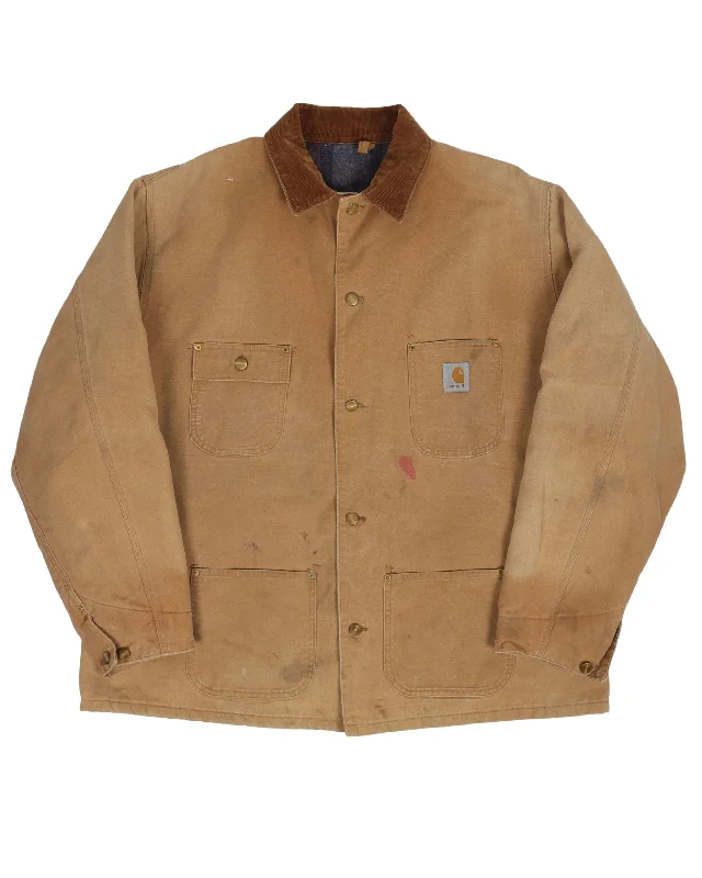 Carhartt Chore Jacket Cotton Fabric Linen Fabric Terry Fabric