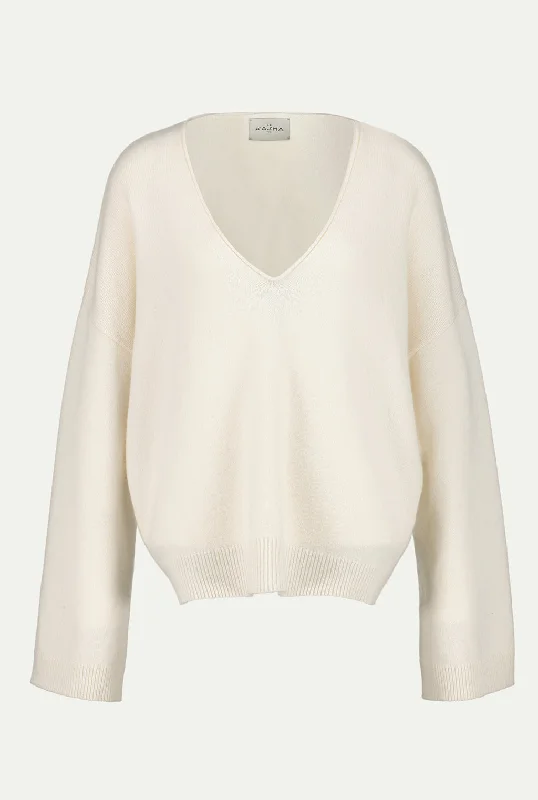COLOGNE cashmere sweater Toggled Drawstring Belted