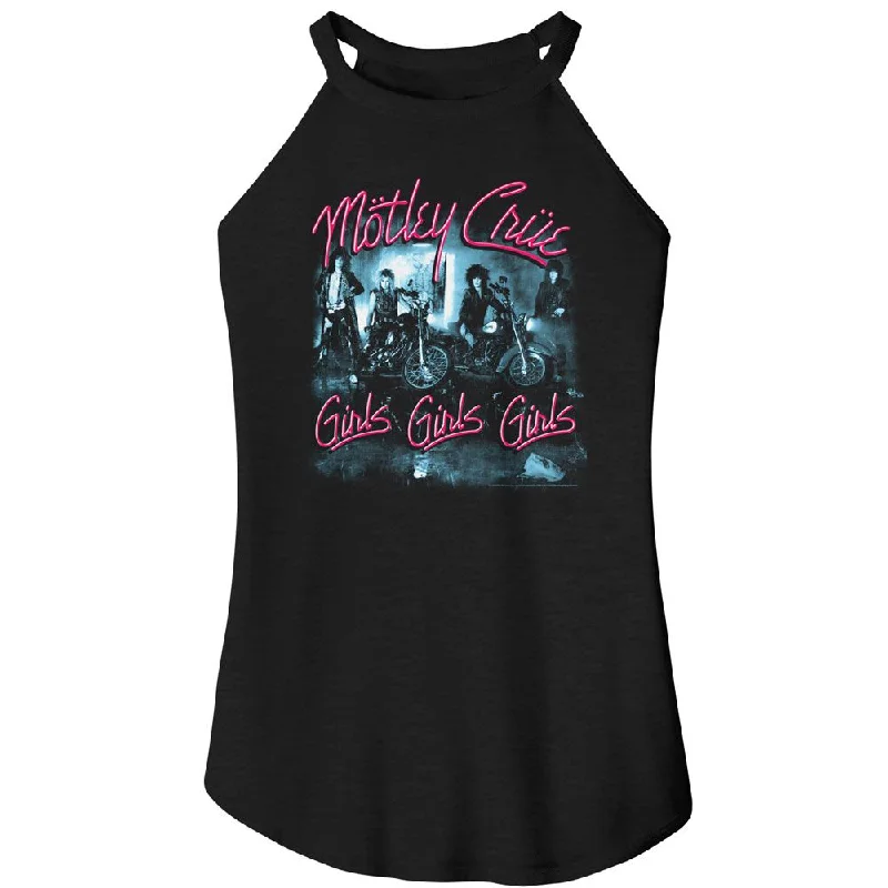 MOTLEY CRUE Rocker Tank Top, Girls Girls Girls casual tank top