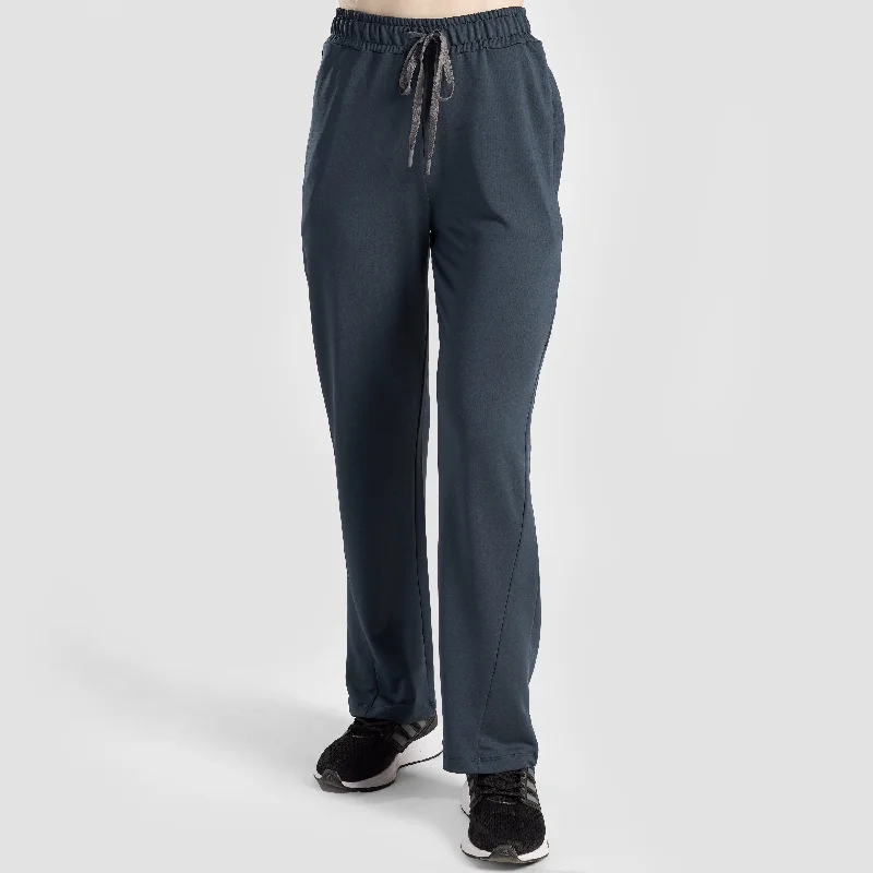 Urban Loose Gym Trousers (Grey) Trousers Culottes Wide Leg