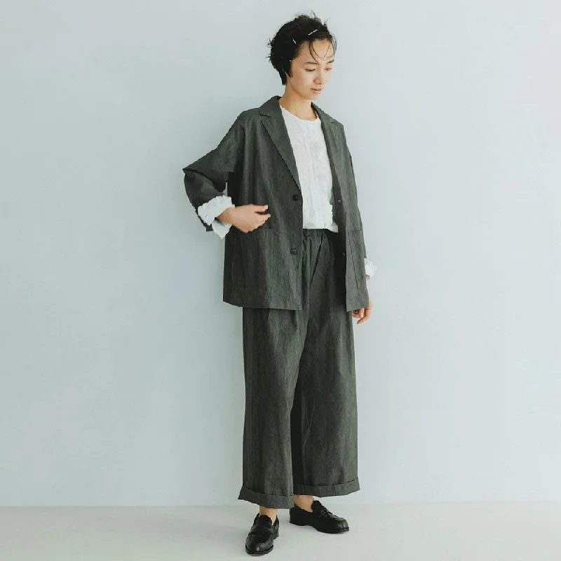 Kagure Baggy Cotton Trousers Trousers Handmade Artisanal