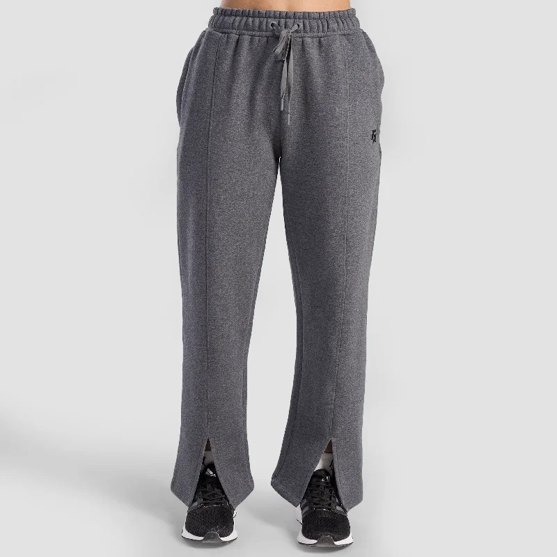 Therma Flow Regular Trouser (Charcoal) Trousers stylish elegant