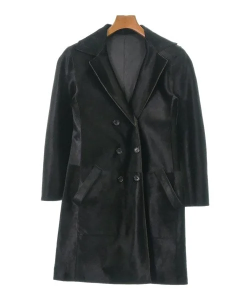 Alberta Ferretti Chesterfield coats Lapel Coat Peter Pan Collar Coat Cowl Neck Coat