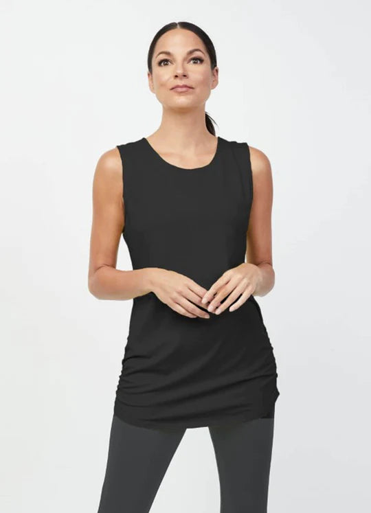 Liv 320037 Essential Long Tank crew neck tank
