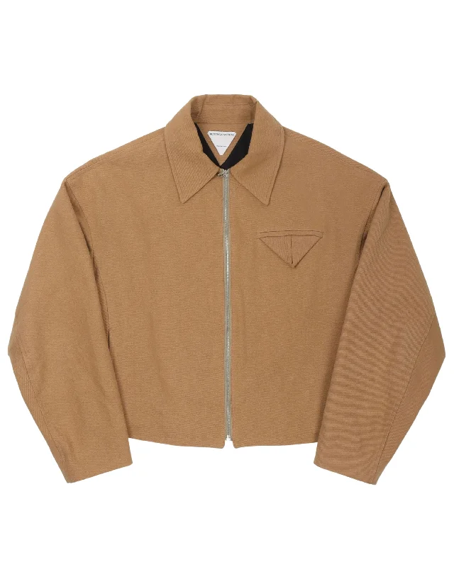 Cropped Work Jacket Faux Fur Jacket Real Fur Jacket Shearling Jacket