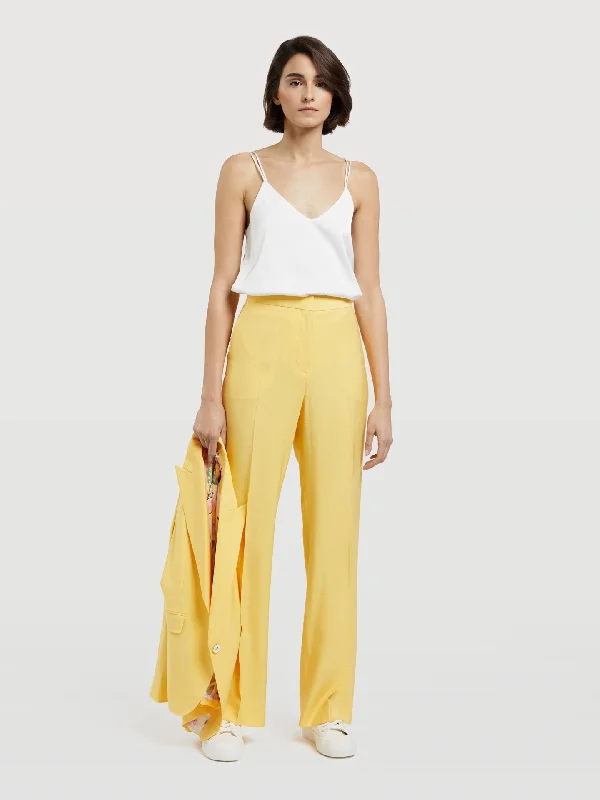 Loose Fit Suit Trousers Trousers Ceremony Elegant