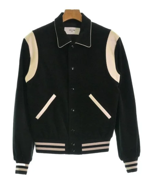 CELINE Varsity Jackets Tiered Jacket Buttoned Jacket Zippered Jacket