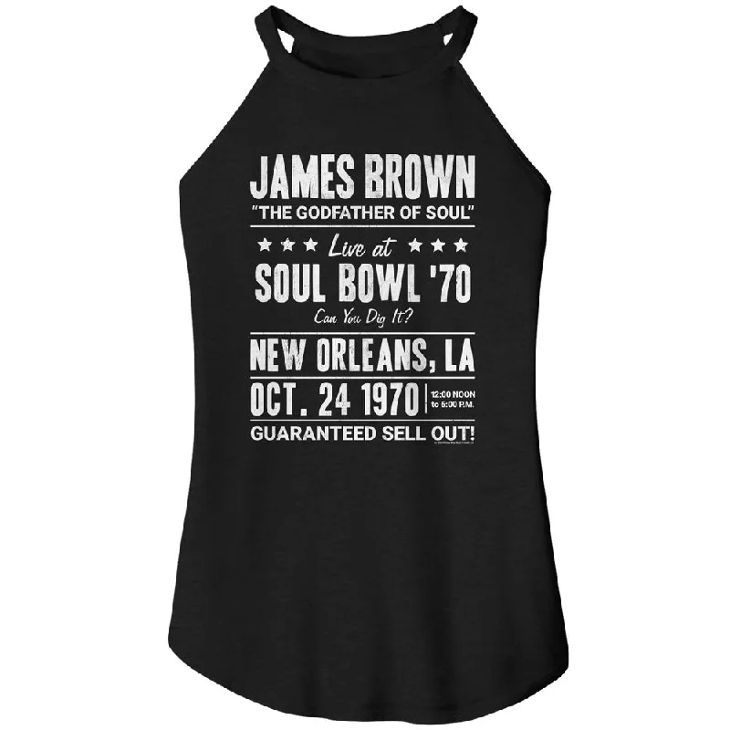 JAMES BROWN ROCKER Rocker Tank Top, Soul Bowl 1970 workout tank top