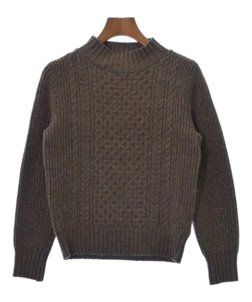 COUP DE CHANCE Sweaters Zippered Front Buttoned Front Snap Front