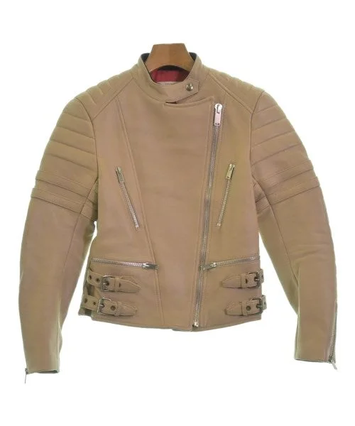 CELINE Motercycle Jackets Zippered Jacket Buttoned Jacket Snapped Jacket