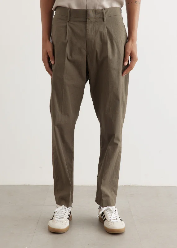 Bill Pleat Trousers Trousers Summer Linen