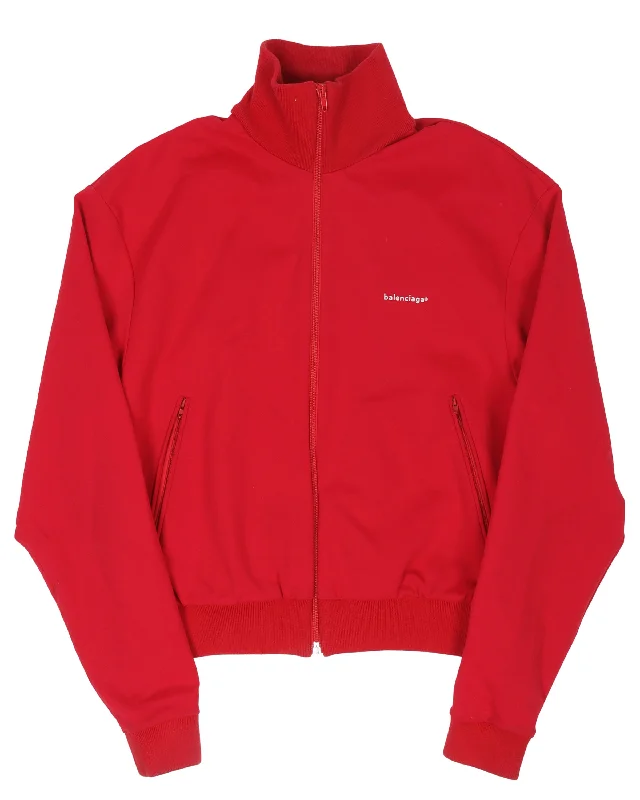 Track Jacket Welt Pockets Slit Pockets Flap Pockets
