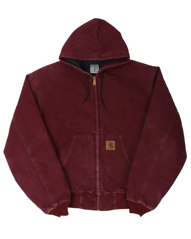 Carhartt Hooded Jacket Fleece Jacket Down Jacket Feather Jacket