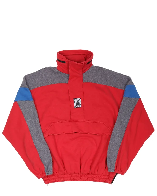 Quarter Zip Jacket Nylon Fabric Polyester Fabric Spandex Fabric