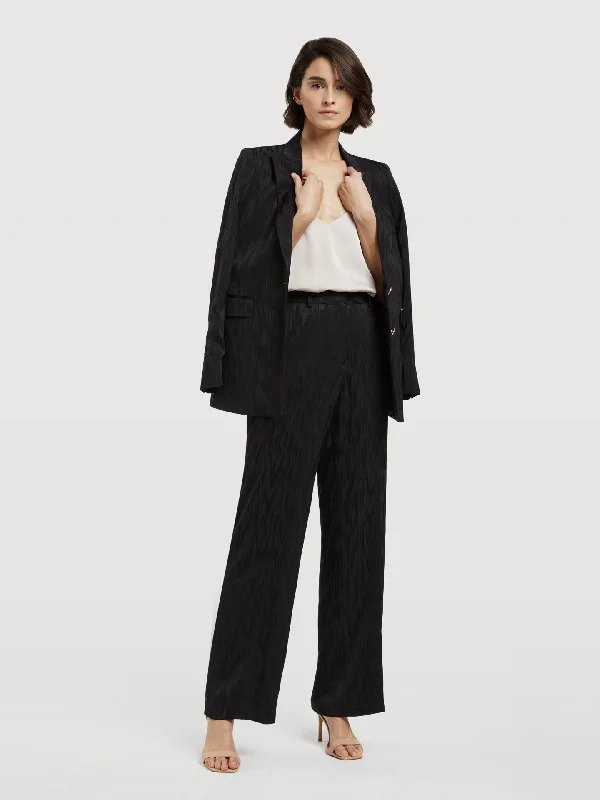 Loose Fit Suit Trousers Trousers Seasonal Trendy