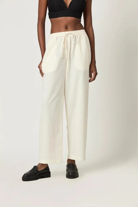 Luna Solid Trousers Trousers Yoga Stretchy