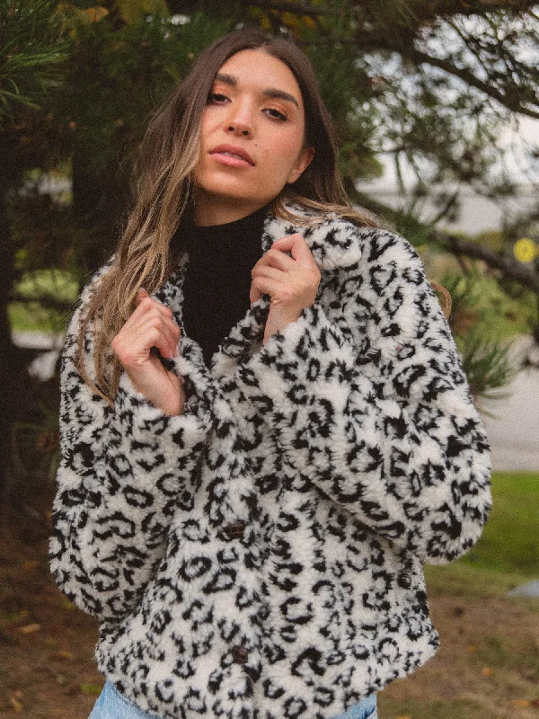 ONLY EMILY ALL OVER PRINT YEDDY JACKET - CLEARANCE Nylon Fabric Polyester Fabric Spandex Fabric