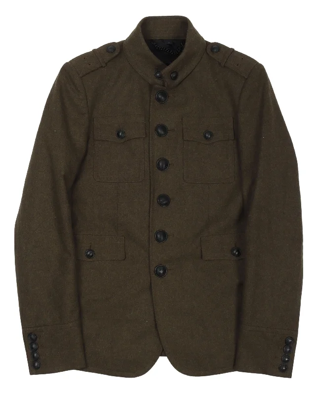 Military Style Jacket Bomber Jacket Anorak Windbreaker