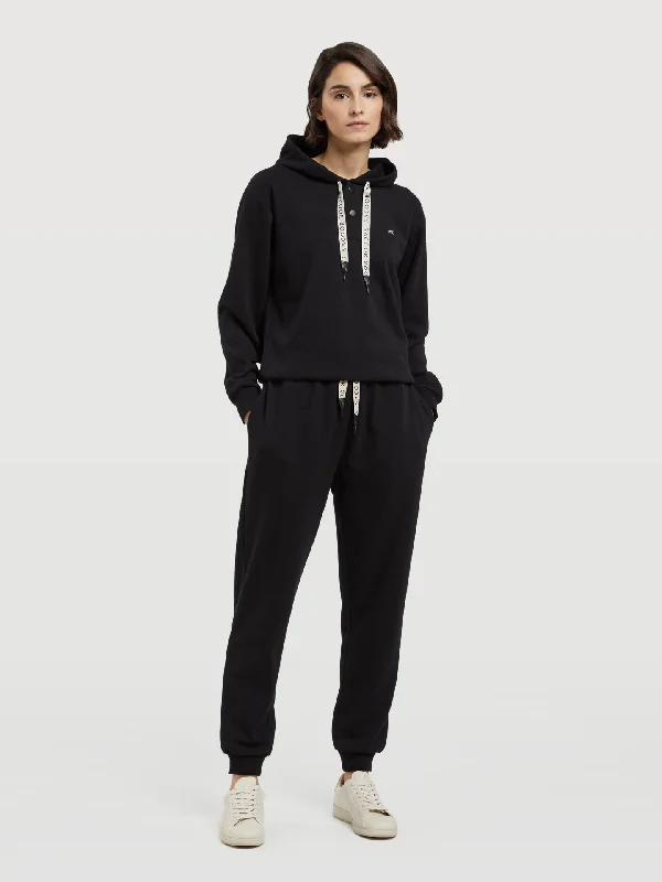 Trousers With Branding Tape Trousers Party Sparkling