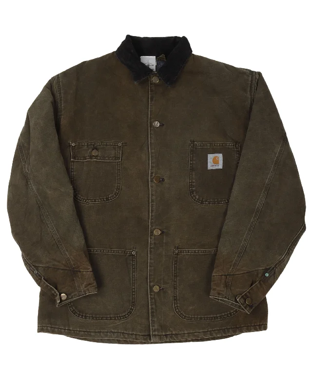 Carhartt Chore Jacket Nylon Fabric Polyester Fabric Spandex Fabric