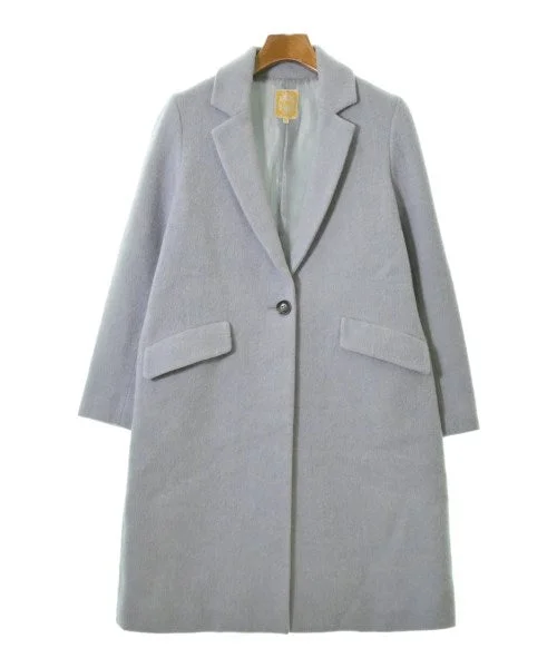 BEAMS HEART Chesterfield coats Front Pockets Side Pockets Patch Pockets