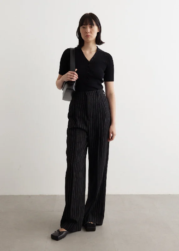 High Waist Large Trousers Trousers Leisure Comfortable