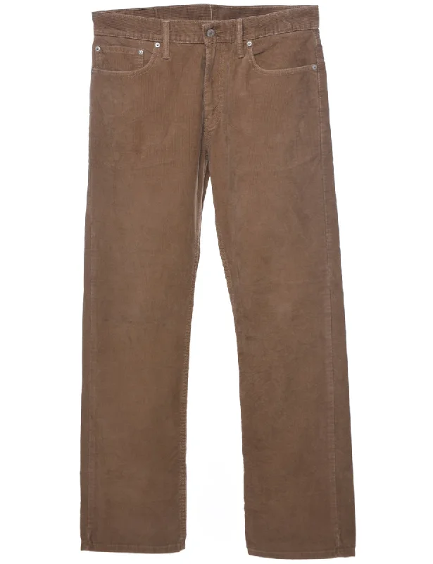 Levi's Corduroy Trousers - W34 L32 Trousers Custom Made