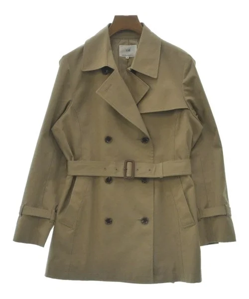 23ku Trench coats Herringbone Houndstooth Plaid