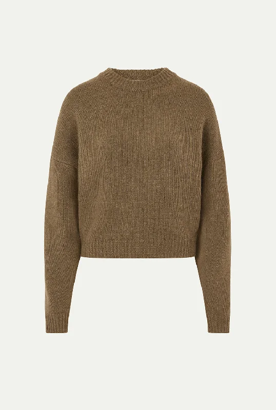 ANONG cashmere sweater Collared Crew Neck Turtle Neck
