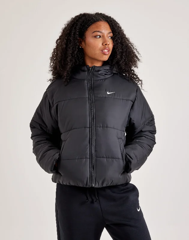 Nike Classic Puffer Jacket Ribbed Jacket Pleated Jacket Ruffled Jacket