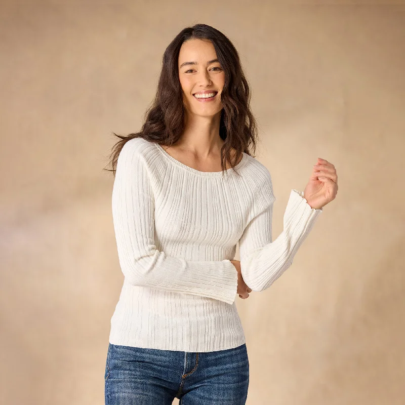 Bateau Legends Sweater Herringbone Houndstooth Plaid