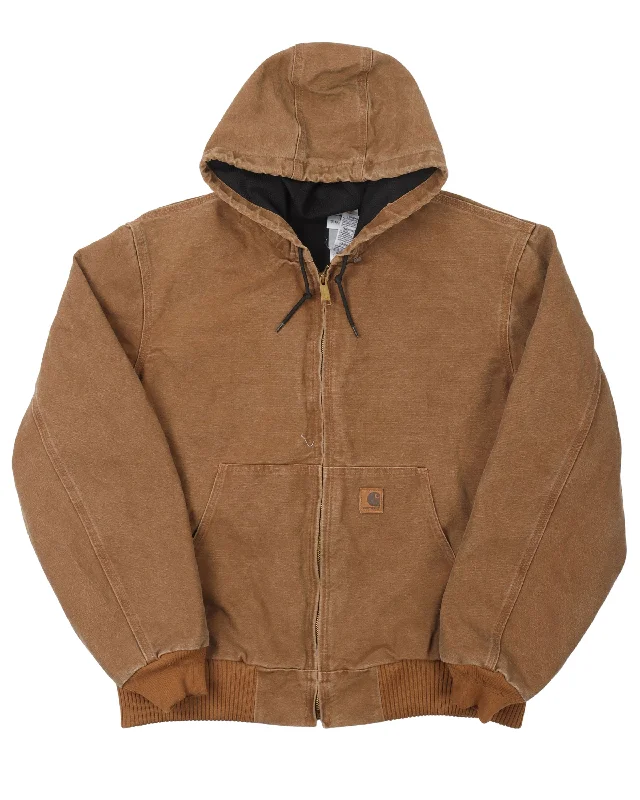 Carhartt Hooded Jacket Satin Jacket Silk Jacket Chiffon Jacket