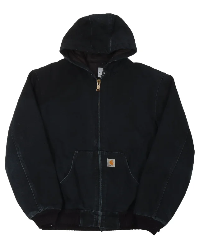 Carhartt Hooded Work Jacket Nylon Jacket Polyester Jacket Spandex Jacket