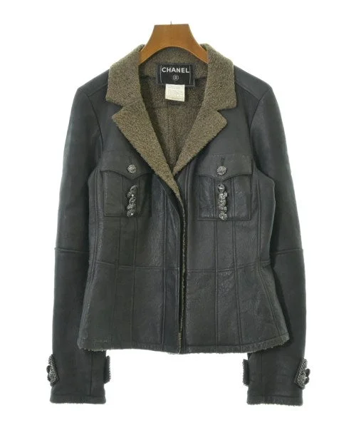 CHANEL Casual jackets Hoodie Zip-Up Jacket Button-Up Jacket