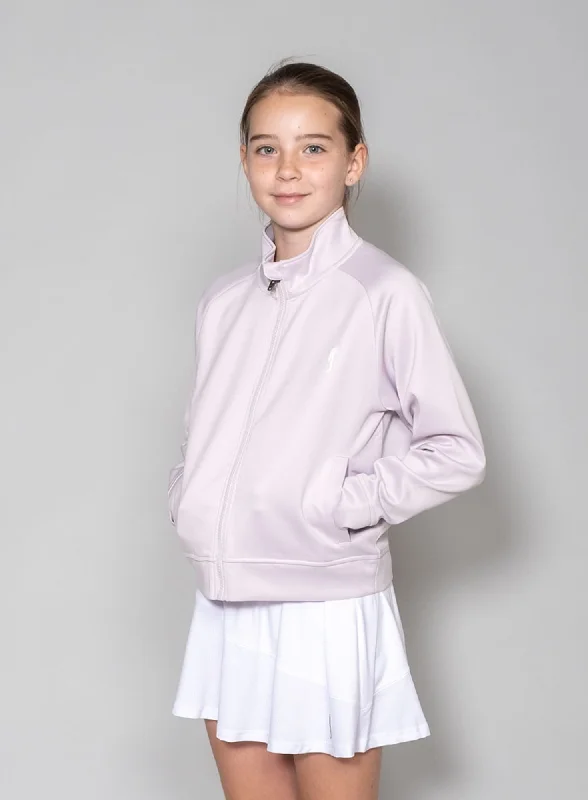 Girl's Court Jacket Boat Neck Shawl Collar Notched Collar