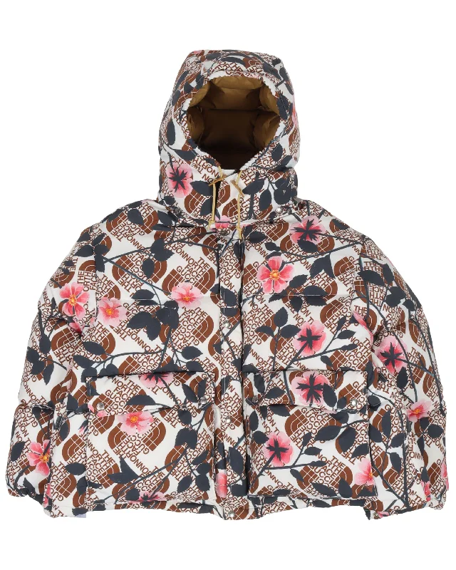 The North Face Flower Print Jacket Faux Fur Jacket Real Fur Jacket Shearling Jacket The North Face Flower Print Jacket Faux Fur Jacket Real Fur Jacket Shearling Jacket