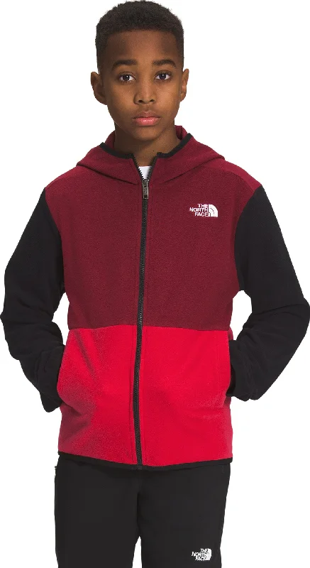 Glacier Full Zip Hooded Jacket - Youth|-|Manteau à capuchon à glissière pleine longueur Glacier - Jeune Striped Jacket Polka Dot Jacket Floral Jacket
