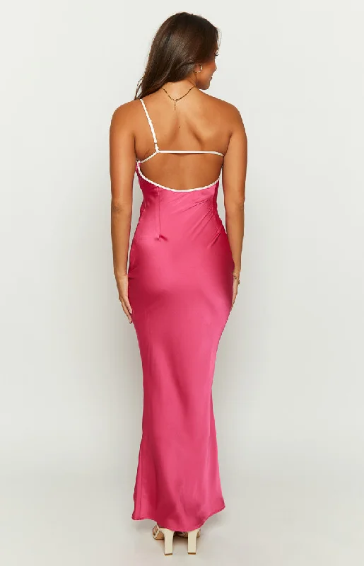 Saylor Pink Maxi Dress