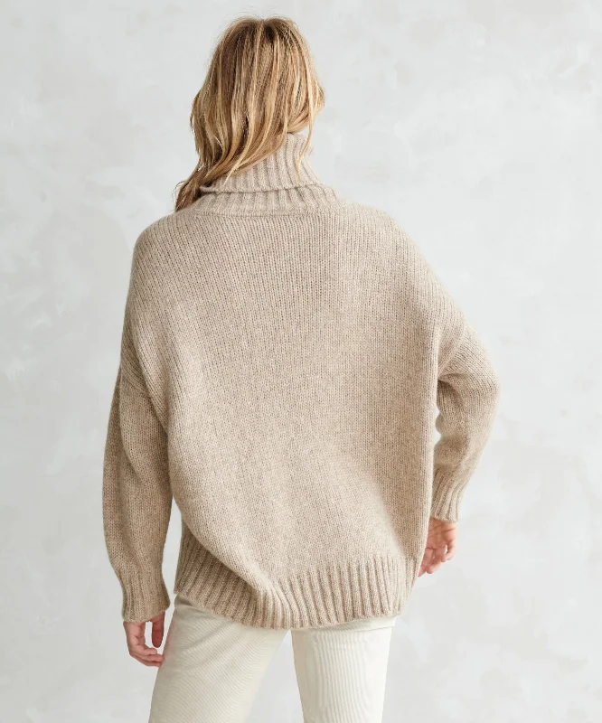 Alpaca Cocoon Turtleneck