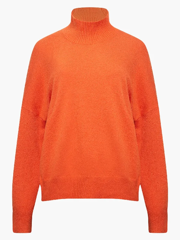 Jeanie Vhari Roll Neck Jumper