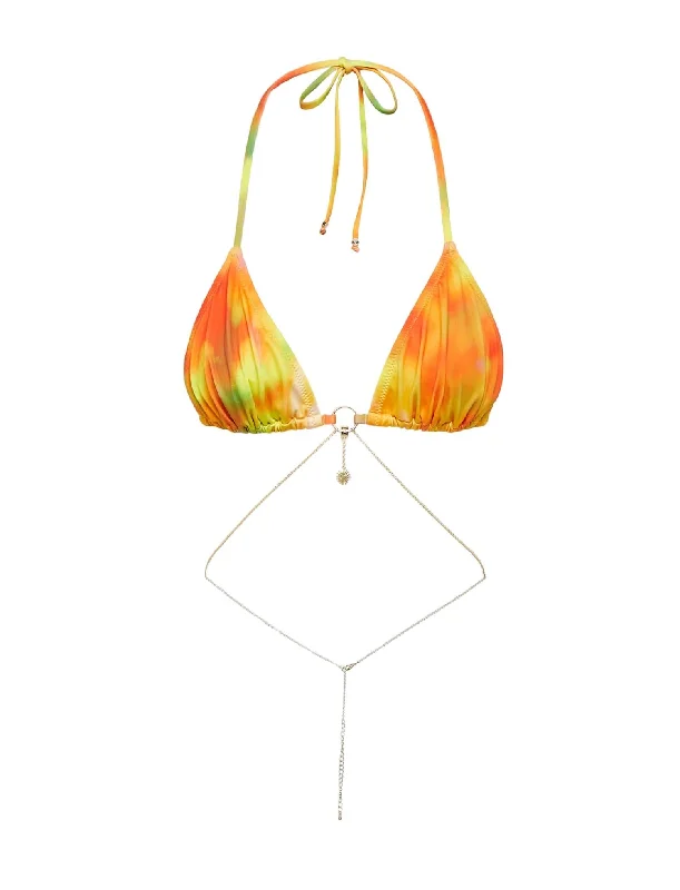 Women's Summer Bikini Top In Sunrise