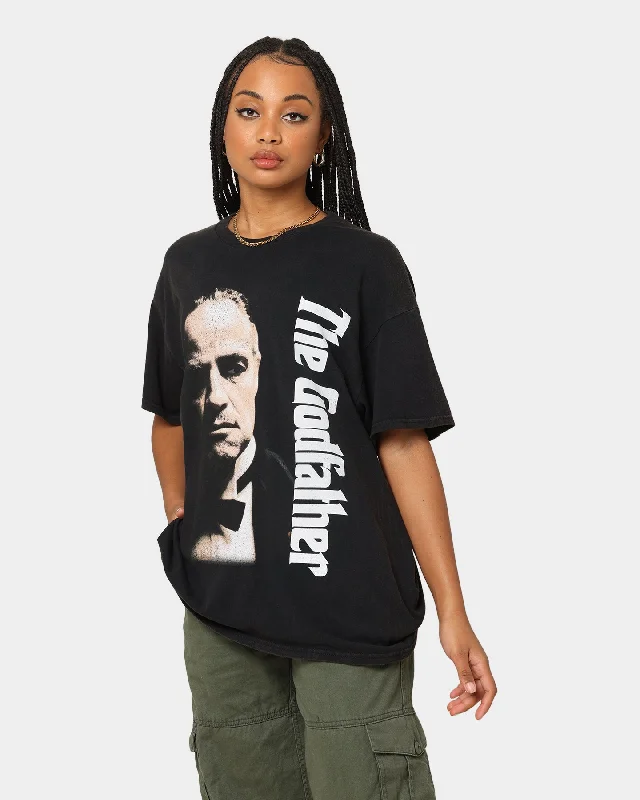 American Thrift X The Godfather The Godfather Movie Vintage T-Shirt Black Wash