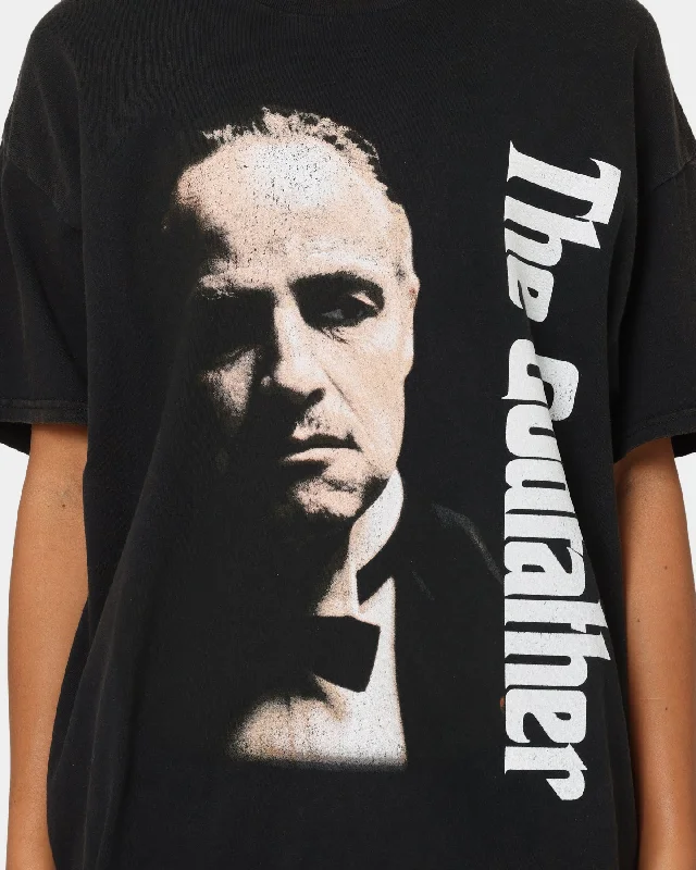 American Thrift X The Godfather The Godfather Movie Vintage T-Shirt Black Wash