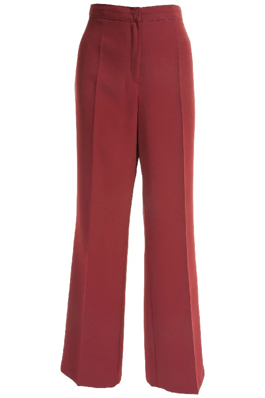 Busy Clothing Womens Smart Burgundy Red Trousers 29"" and 31""