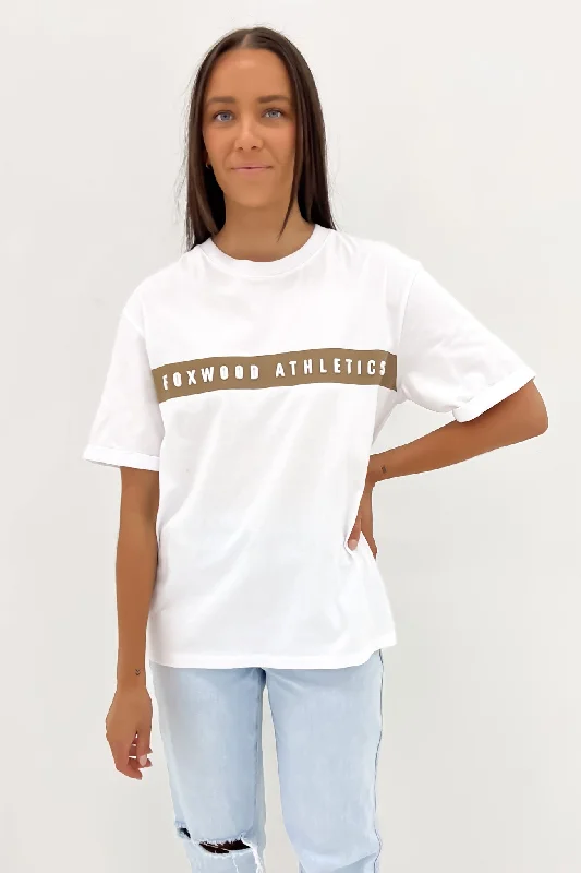 Foxwood Athletics Tee White