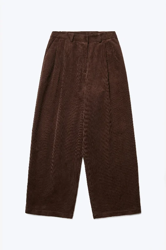 Interim Cord Pant Dark Brown