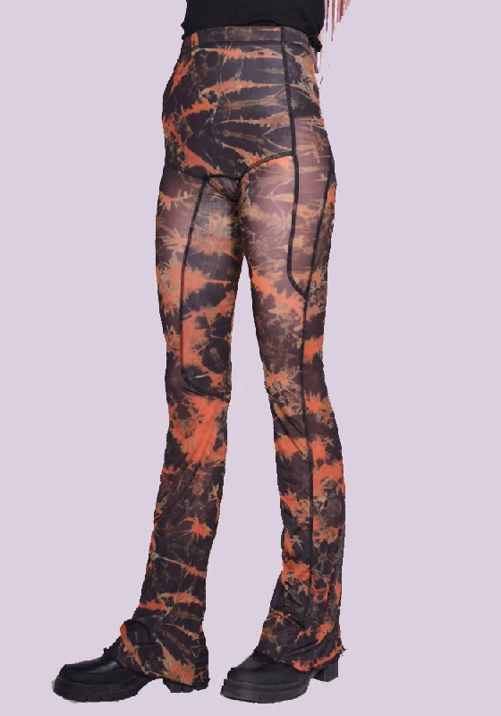 KNWLS SS24-HL0ACFL HALCYON LEGGINGS ACID FLAME